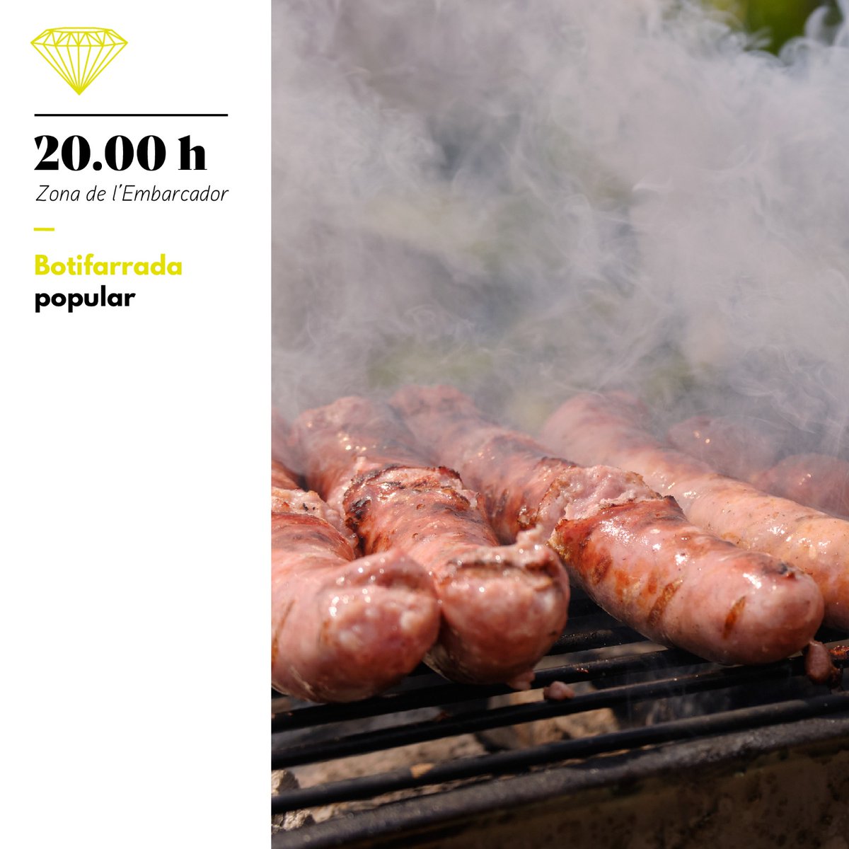 La festa continua... 

A partir de les 8 de la tarda, a la zona de l’Embarcador, podreu participar a la botifarrada popular. La millor manera d’agafar forces per la gran festa de la nit. 

Som-hi! 

#festaserpent #serpentdemanlleu #serpentdelsmenuts #FMManlleu22 #manlleu