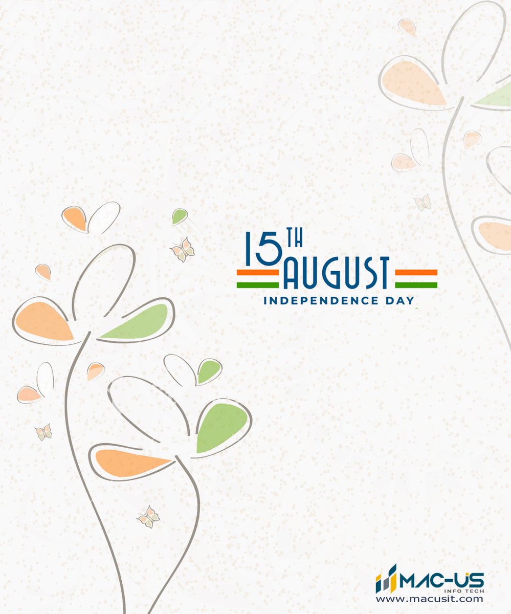 macusinfotech's tweet photo. #IndependenceDay 🇮🇳 

MAC-US Info Tech
Involve and Evolve with us..!
.
#macusit
#macusinfotech
https://t.co/ggEzoUkWTz

https://t.co/RYOzBjf6R5
https://t.co/QjJi623ACD https://t.co/j1U1e0Wnai