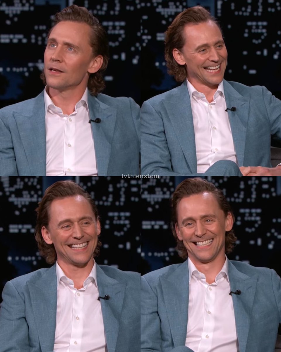 i just can’t stop thinking about how gorgeous tom hiddleston looked at the jimmy kimmel live show