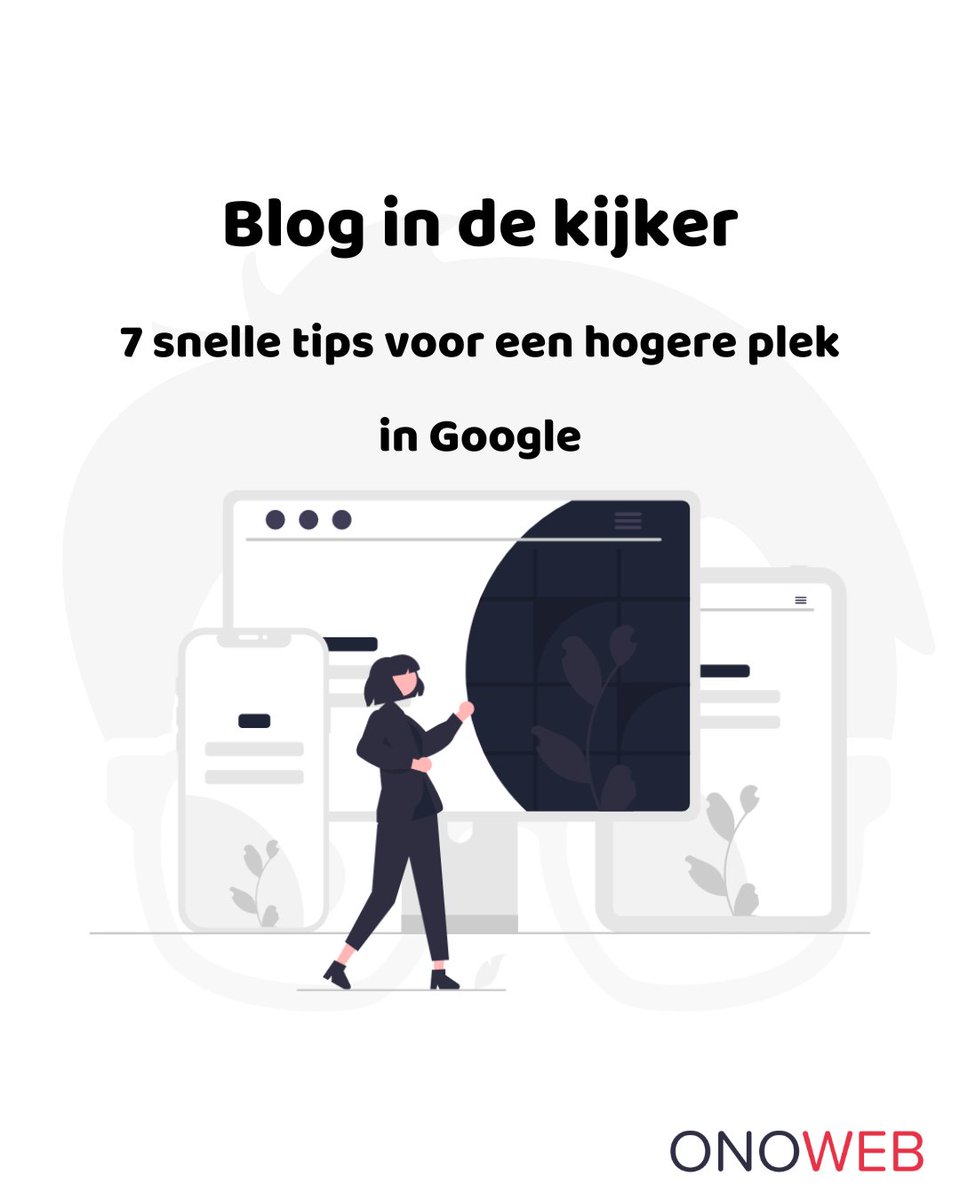 Ben jij benieuwd hoe je hoger kunt scoren in Google?
onoweb.be/hoger-scoren-i…