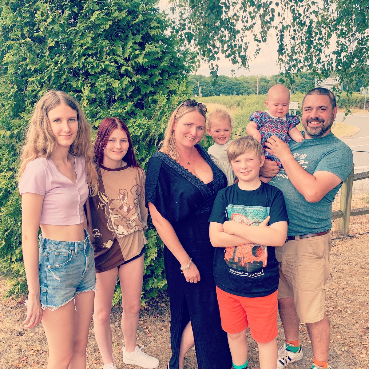 Finally a photo of all of us 🥰