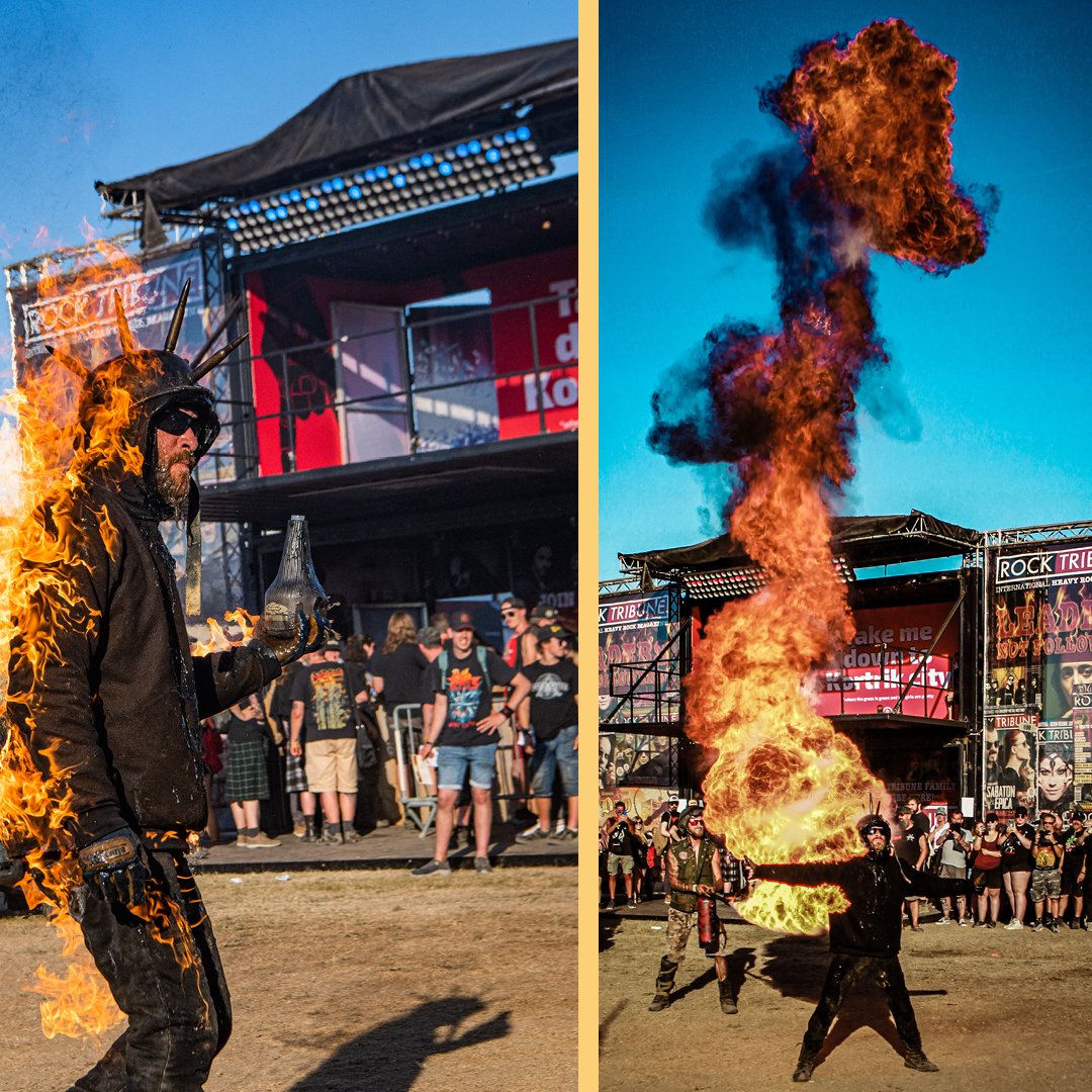 "Don't set yourself on fire to keep others warm." Well, how about entertaining the inmates of Alcatraz?🔥😈

#ALCATRAZ22 #stunts #fire #alcatrazonair