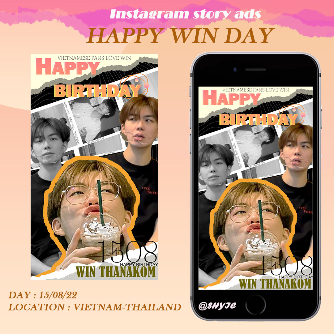 _shyicc_'s tweet photo. 「 Instagram Story Ads 」

♡︎ WIN THANAKOM MINTHANANAN ♡︎

⏰15/08/2022
📍 🇻🇳 🇹🇭
📱@_shyicc_ 

🌼Design by @.xne
 
🌸 If you see this ads, let screenshot, reup, tag @wwintm naka
 
#todayisWWINTMday
#wwintm 
#เจ้าสล็อตของวิน 
#Shyic https://t.co/e206JT36tk
