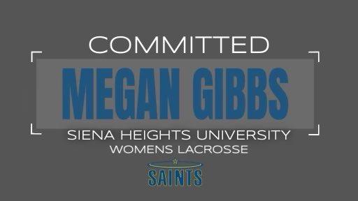 mlgibbs2023's tweet photo. I am very excited to announce my commitment to further my academic and athletic careers at Siena Heights University! Thank you to everyone around me for supporting me, and especially thank you to Coach Alexa and Coach Sue for giving me this amazing opportunity! Go Saints! https://t.co/og5M5RUKdw