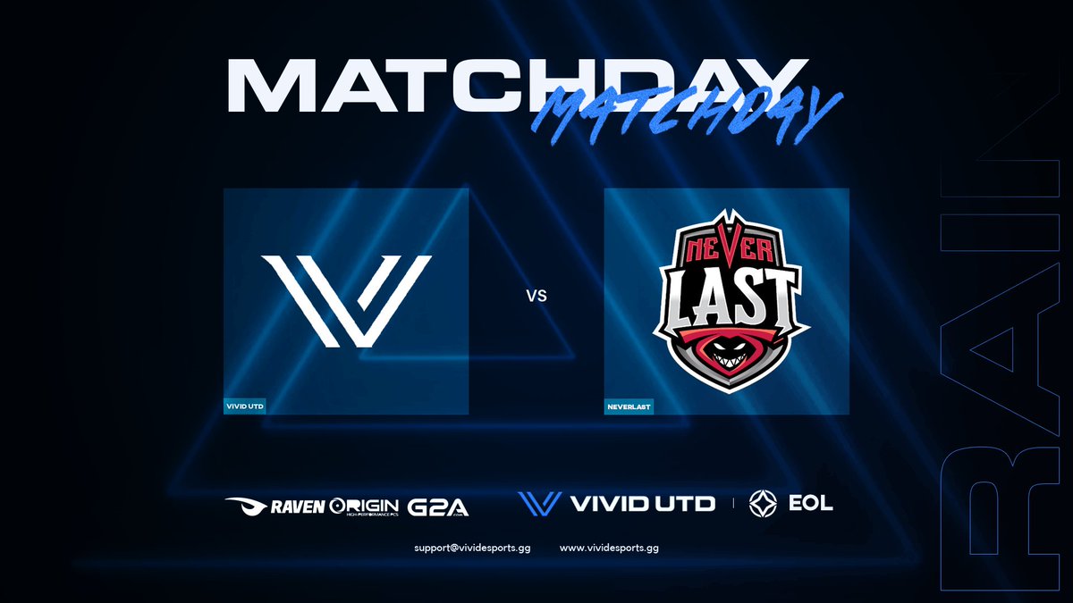 VIVIDUTD's tweet photo. It's @R6EOL gameday 🔥

Let's score some points tonight 💪🏻

🆚 @NeverLastOrg 
⏰19:00 BST 
📺 https://t.co/KefSxOAdhp

#StayVIVID https://t.co/HElBClcniE
