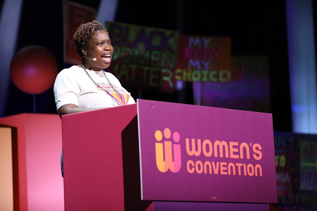 They can try and take away our rights, but they've got another thing coming if they think they are going to win this fight!

Thank you to all the fierce, badass organizers who joined us in Houston this weekend for the #WomensConvention2022. Now it's time for a #FallOfReckoning.