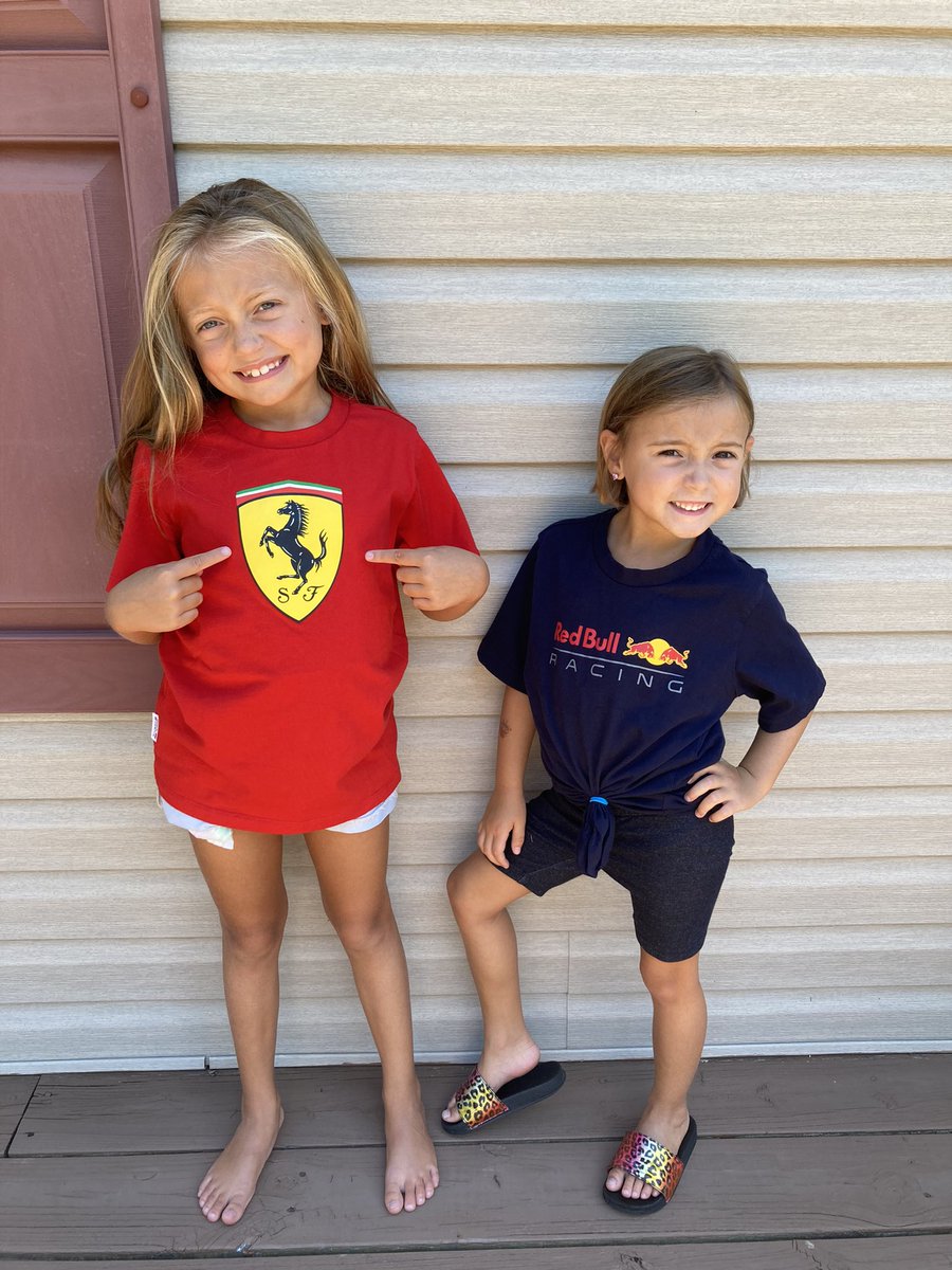 Laura_Marchiano's tweet photo. Sibling rivalry @F1 @redbullracing @ScuderiaFerrari @Max33Verstappen @SChecoPerez @Carlossainz55 https://t.co/Svp5dCe23J