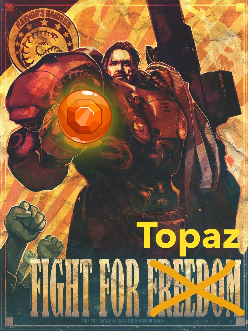 📣 CALLING ALL TOPAZ TROOPERS 🔶🙌

Week #1 of bootcamp starts today!

It's time to get your Topaz Trainee Badge NFT ⭐️

Follow these instructions to get your badge: topaz.so/training