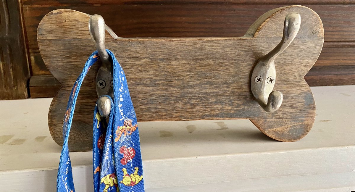 noel_again's tweet photo. The perfect dog leash hall hook.   We'll only have 1 for sale 🙃
 
#phillyevents
#philly #lovenarberth #upcycle #craft 
@FreeMindsDC https://t.co/7aOkVuqOVF