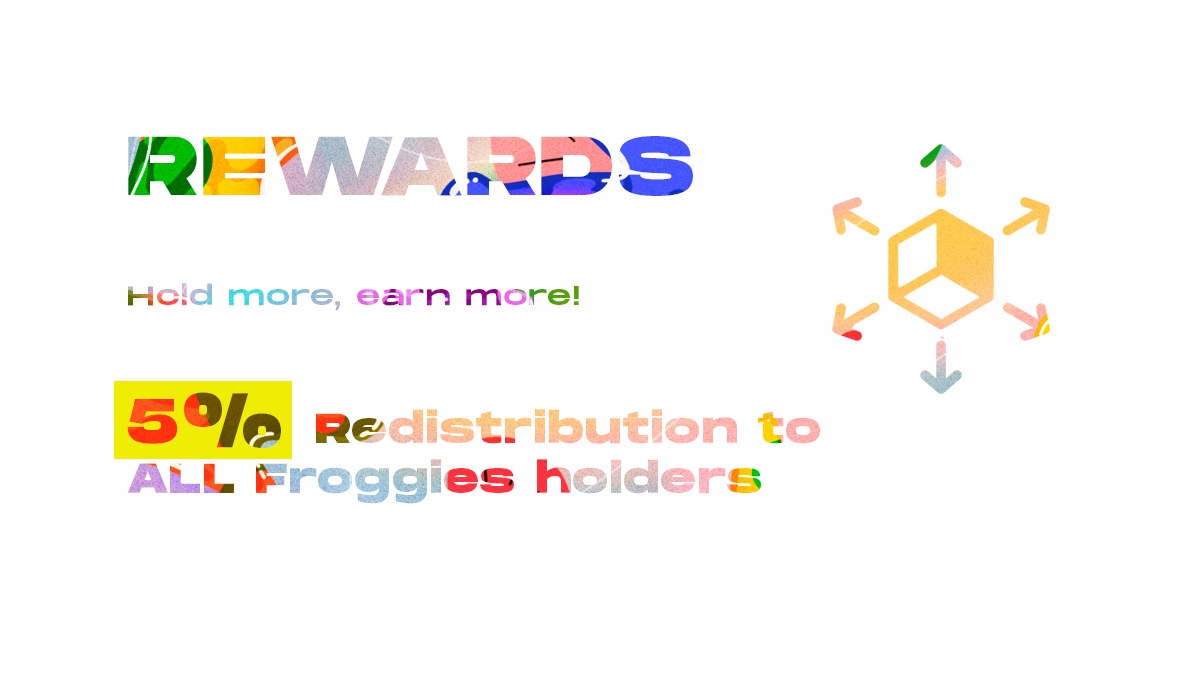 next_thing_'s tweet photo. 1/3
Earn while laying at the Pond!

All Froggies buys are taxed with 5%, which is automatically being redistributed to all holders. 

See your quantity of Froggies grow by just holding! https://t.co/3TB3BwVpWp