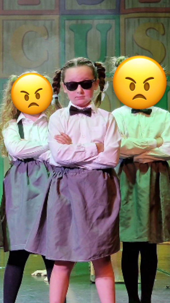 jemma_king11's tweet photo. Lyla as head of the Mafia, I mean I wouldn’t put it past her 😂😂 #matildathemusical #sergei #matildathemusicaljr https://t.co/795ak1Y3sp