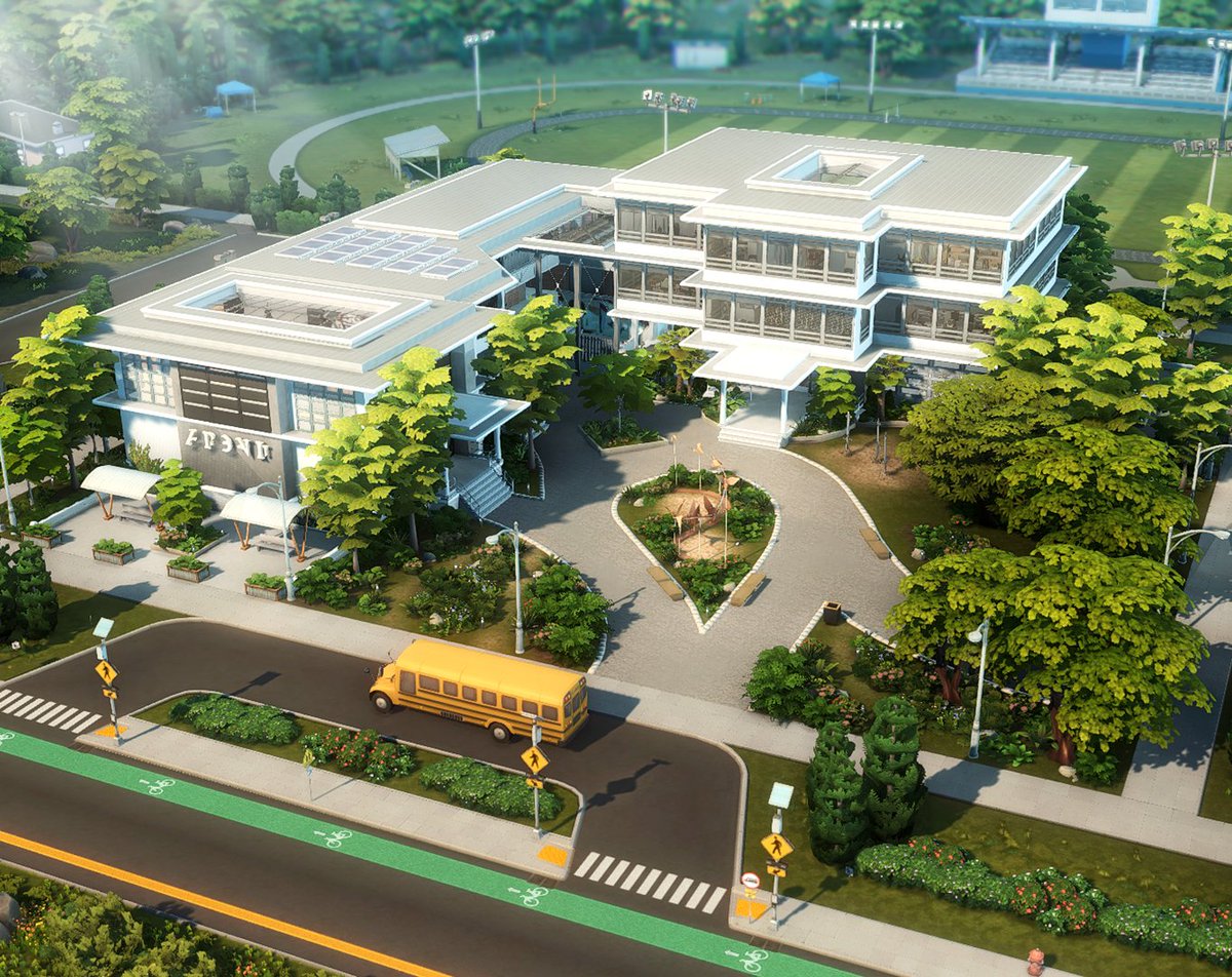 paszerine's tweet photo. My School of Fine Arts, now a functional high school 📚 No CC

Watch the speedbuild: https://t.co/zvVmR3CJ1b

Gallery ID: paszerine

#ShowUsYourBuilds #Sims4 @theSims https://t.co/HthuodSpD7