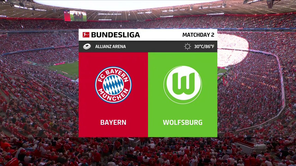 Full match: Bayern Munich vs Wolfsburg