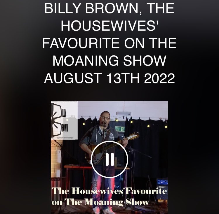 FundamentalTru2's tweet photo. Huge thanks to the awesome Billy Brown for playing ’The Man That Time Forgot’ - the current single by Fundamental Truth #checkitout #newmusic #FundamentalTruth https://t.co/KLCkq2tPaV