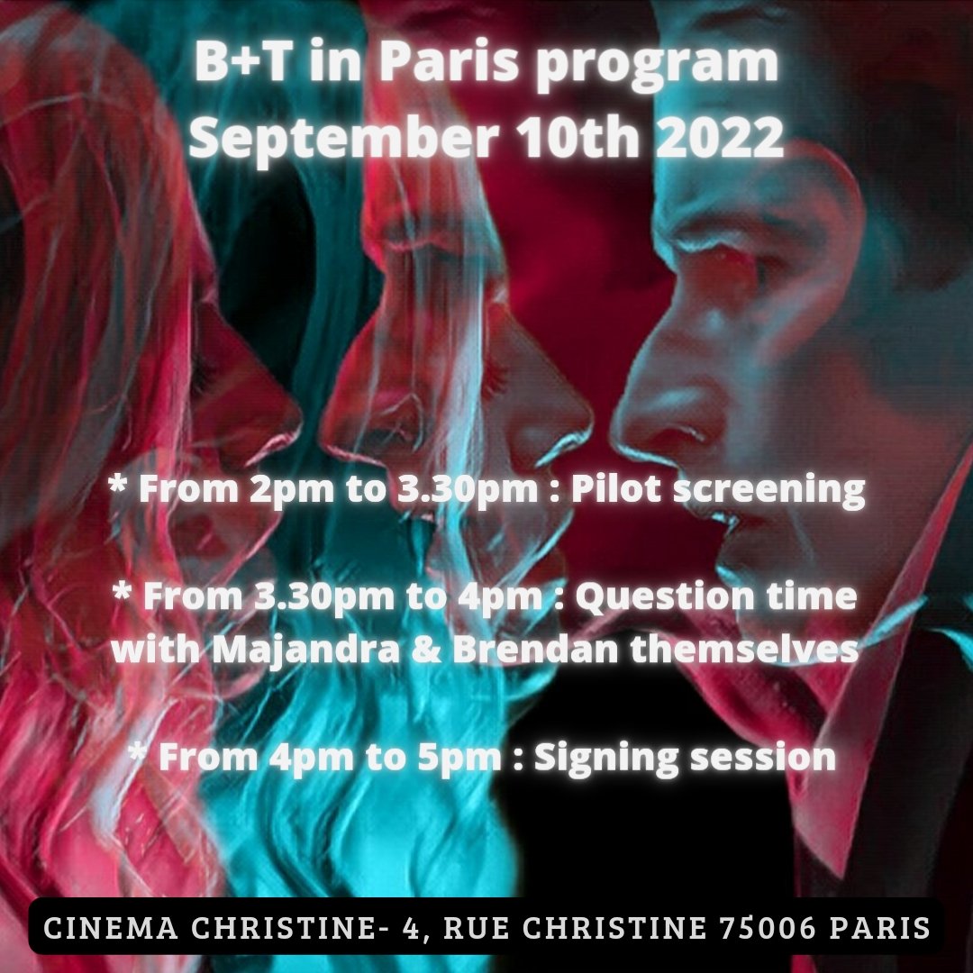 aurel5701's tweet photo. #Dans here's the B+T in Paris program, September 10th
Write to Dansinparis@gmail.com to get your tickets, more informations on https://t.co/eXWUzKmCsx
#BandTinParis #BandT #BaronandToluca
#ItsaDanthing #FromRoswellToBandT #MajandraDelfino #BrendanFehr #TolucaMendez #JakeBaron https://t.co/5bjJCmbs0S