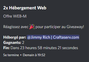 Craftaserv's tweet photo. Nouveau Giveaway sur notre Discord
Rejoignez-nous pour participer : https://t.co/H2ItzxXJWC https://t.co/7mfViR6Svg