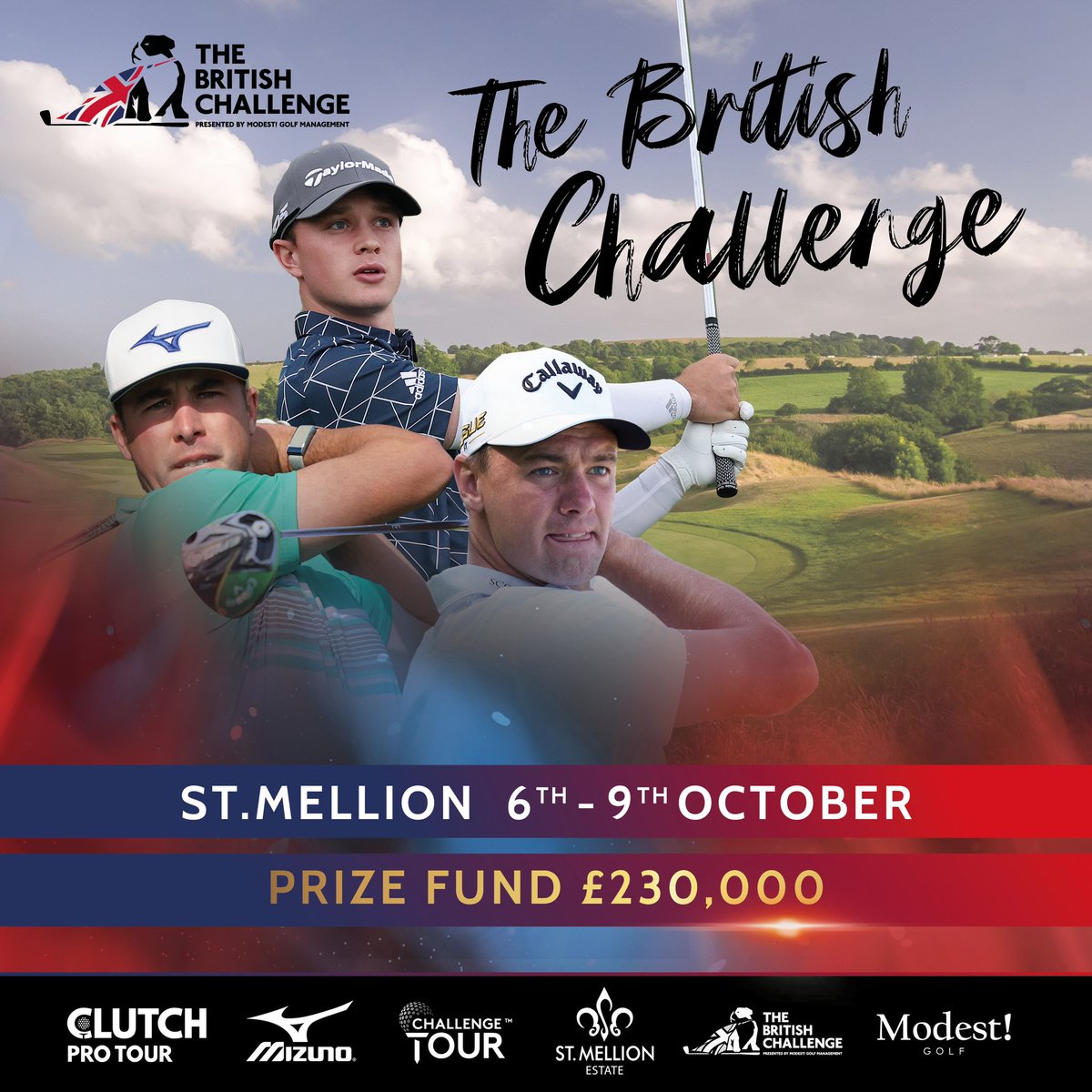 StMellion's tweet photo. Book your tickets! Come &amp; watch some of the finest golfing talent in Europe take on one of the finest golf courses in Europe https://t.co/ZbPHJf6Lwa https://t.co/18kVFrDlhL