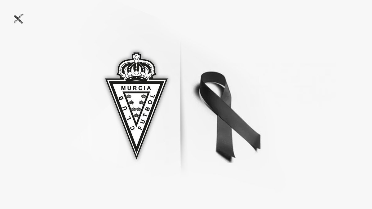 #Pésame | ⚫️ Desde el Real Murcia C.F. transmitimos un mensaje de apoyo y fuerza a todos los familiares, amigos y compañeros de Andrés Noguera. 
Hoy es un día de luto para todo el fútbol de la Región de Murcia. #DEP