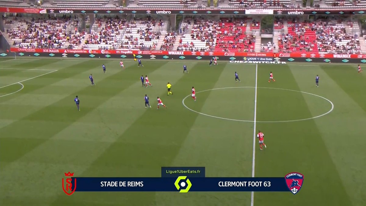 Reims vs Clermont 14 August 2022