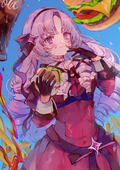 サロメ嬢のもぐもぐタイムが好きなんじゃ。#サロメ百万展 