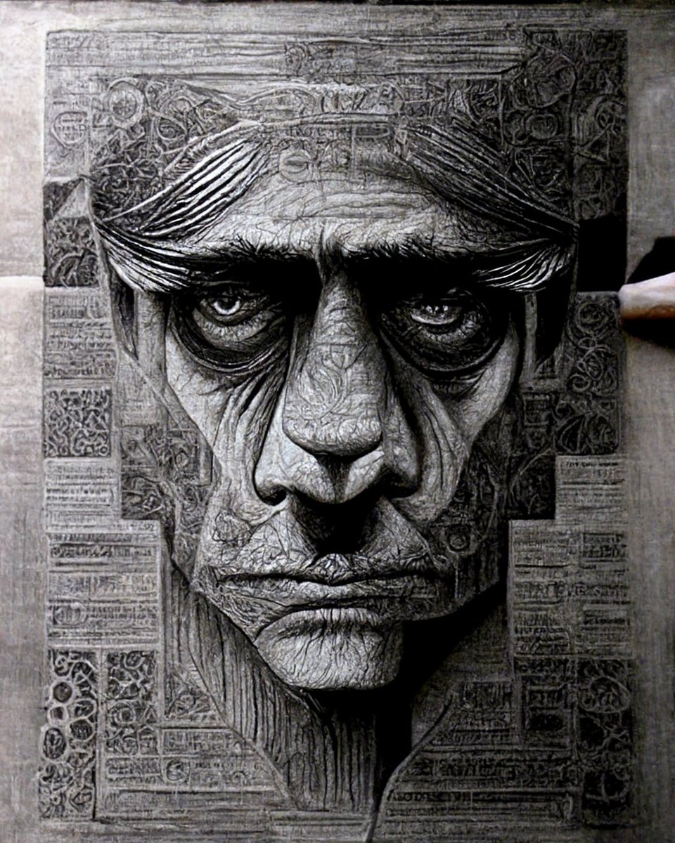 RipeworksS's tweet photo. I would like to know how MJ will interpret my own work. I'm fascinated and excited. I then still feel it's my art, and I feel free to use it the way I like. Nevertheless, I would still give credit to MJ as a collaboration. 🙂 #midjourney https://t.co/KUlAQK4KT7