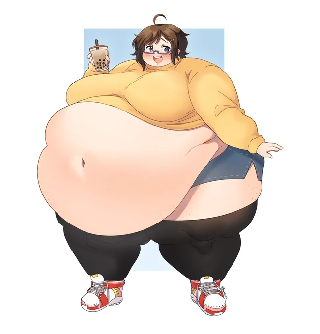 Full color comm for @PortlyPen 🧋 