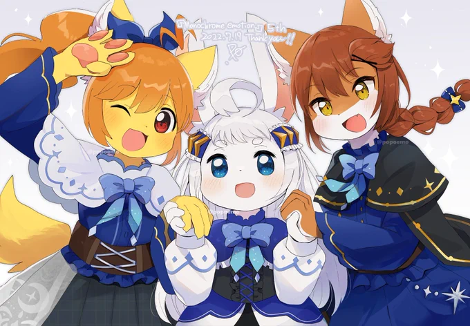 今年で創作始めてから5年が経ちました!いつもイラスト見てくれる皆様本当にありがとうございます✩.*˚ 