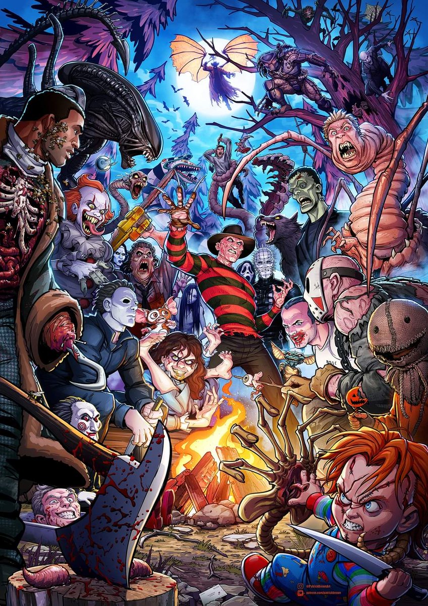 JasoBarker's tweet photo. I came across this today. No idea who did it but you're epic! #HorrorMovies #horror https://t.co/HTb9732veG