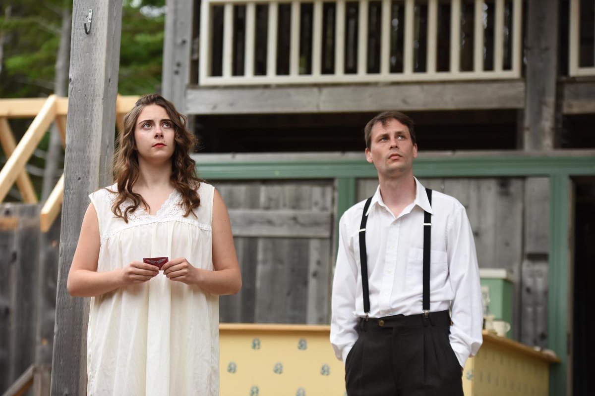 perchance_nl's tweet photo. Today at Perchance Theatre in Cupids: 
Noël Coward’s Hay Fever at 2:00pm
Bernice Morgan’s Area of Uncertainty at 7:00pm! 

Visit https://t.co/tVrCcMm5Wk or call the box office at 709-771-2930 for tickets. 

📸:King’s Photography 

#PerchanceTheatre #CCA #GovNL #legendarycoasts https://t.co/DKWyCeiTXc