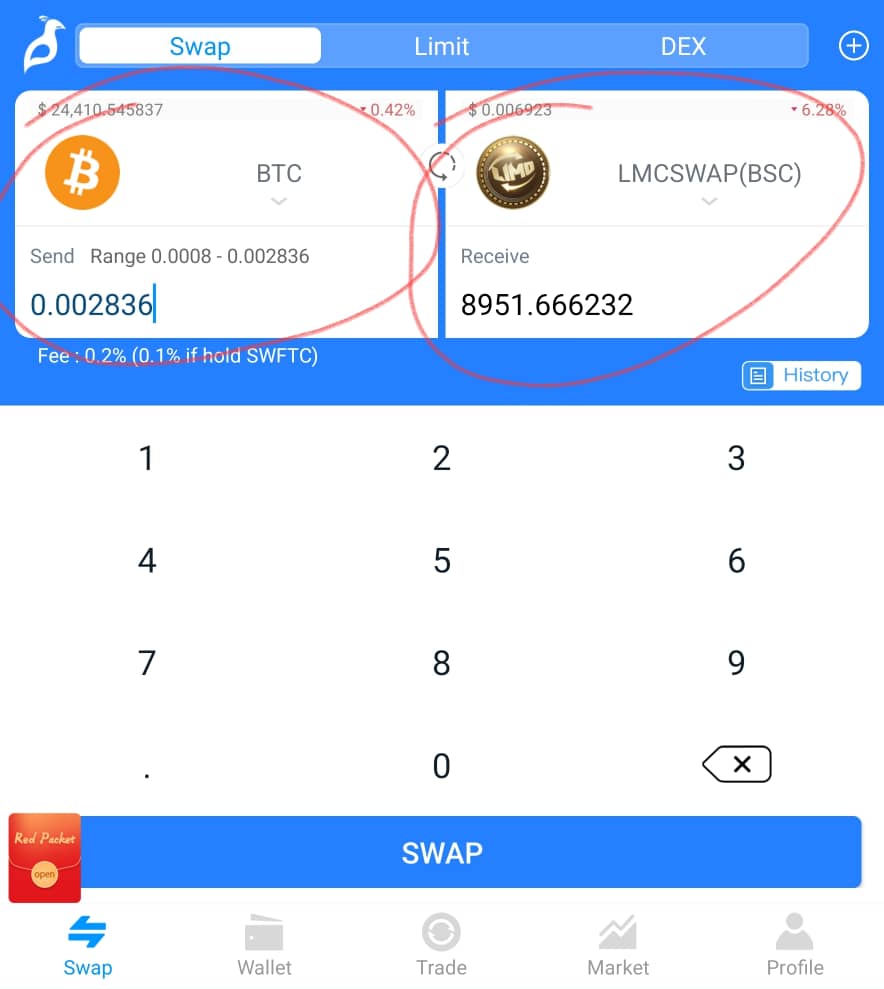Limocoinswap tweet media