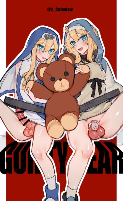 ブリジットくん欲張りセット 格ゲーできないのに描いてしまった 可愛すぎて… 