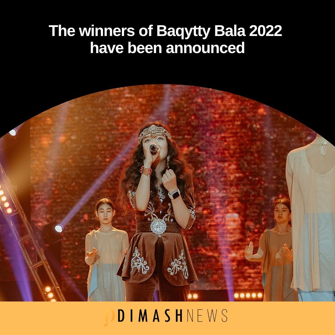 nbi37's tweet photo. The Baqytty Bala 2022 Gala was held on August 13. Congratulations to all winners!Akzharkyn Aidosova was presented with a "Dears Award"👏
Huge thank to all dears who contributed to this award 👍
@dimash_official #FlyAway #Dimash_Okay #BeWithMe
#DimashMagicVokalise Music for Peace https://t.co/Cy0124Ebib