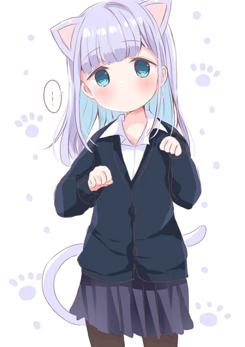 阿波連さんはにゃーと言っています。#阿波連さん 