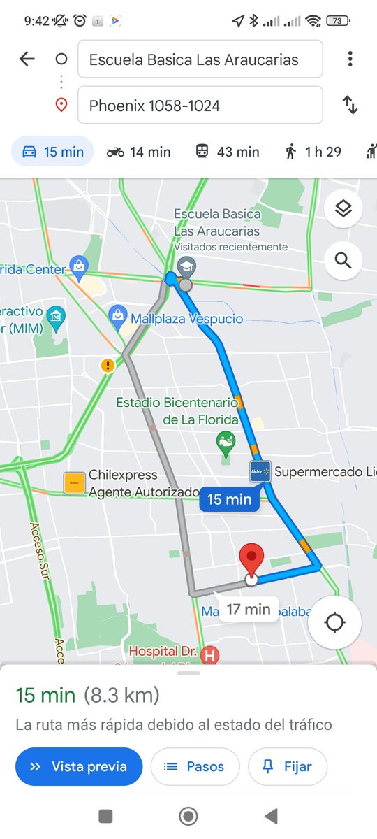 djchexz10's tweet photo. @meganoticiascl @rodrigosepu @ServelChile 
8.3km desde mi domicilio electoral.
De extremo a extremo en la florida 🤦🏻‍♂️🤦🏻‍♂️ https://t.co/R61UtJH0ga