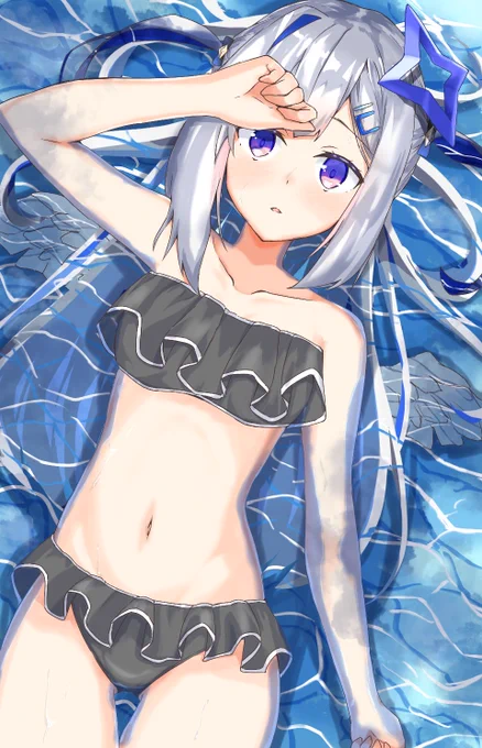 水面の天使 #かなたーと 