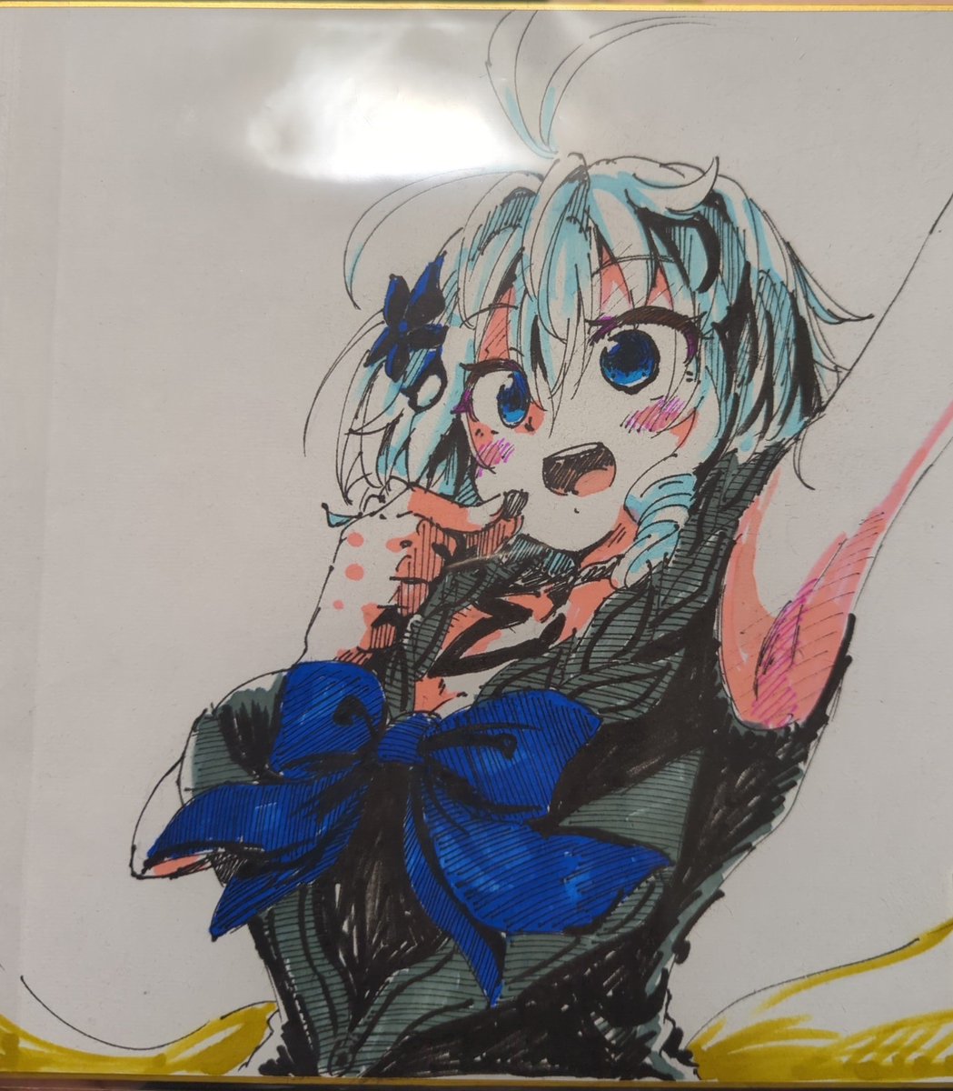 「イベントお疲れさまでした#電脳夏祭り #SiroArt 」|珊湖〽️のイラスト