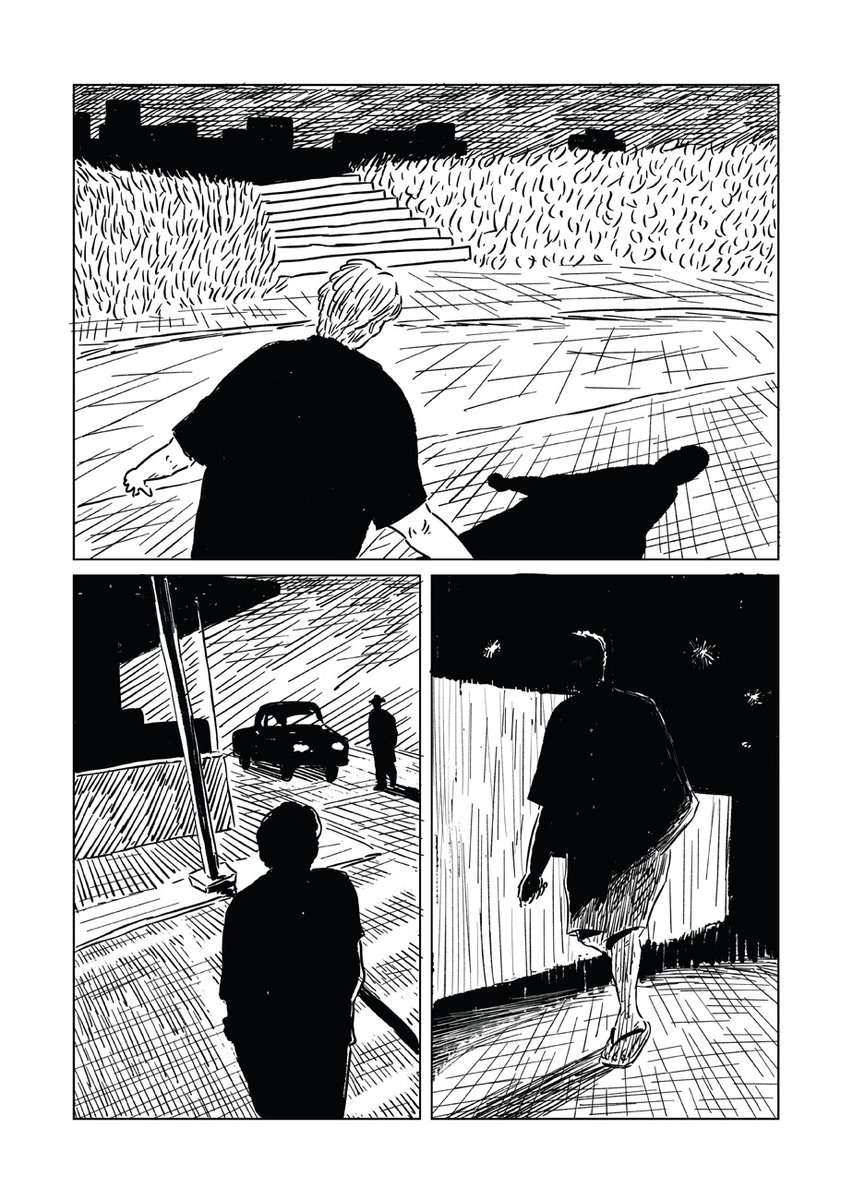 【都会でも田舎でもない、黄昏の境界を行く旅シリーズ】

斎藤潤一郎(@JunichiroSaito)『武蔵野』、第9回「夏」を公開しました。

深夜に目が覚めてしまった漫画家は近くのコンビニへ向かう……

https://t.co/2kj8HYg96d 