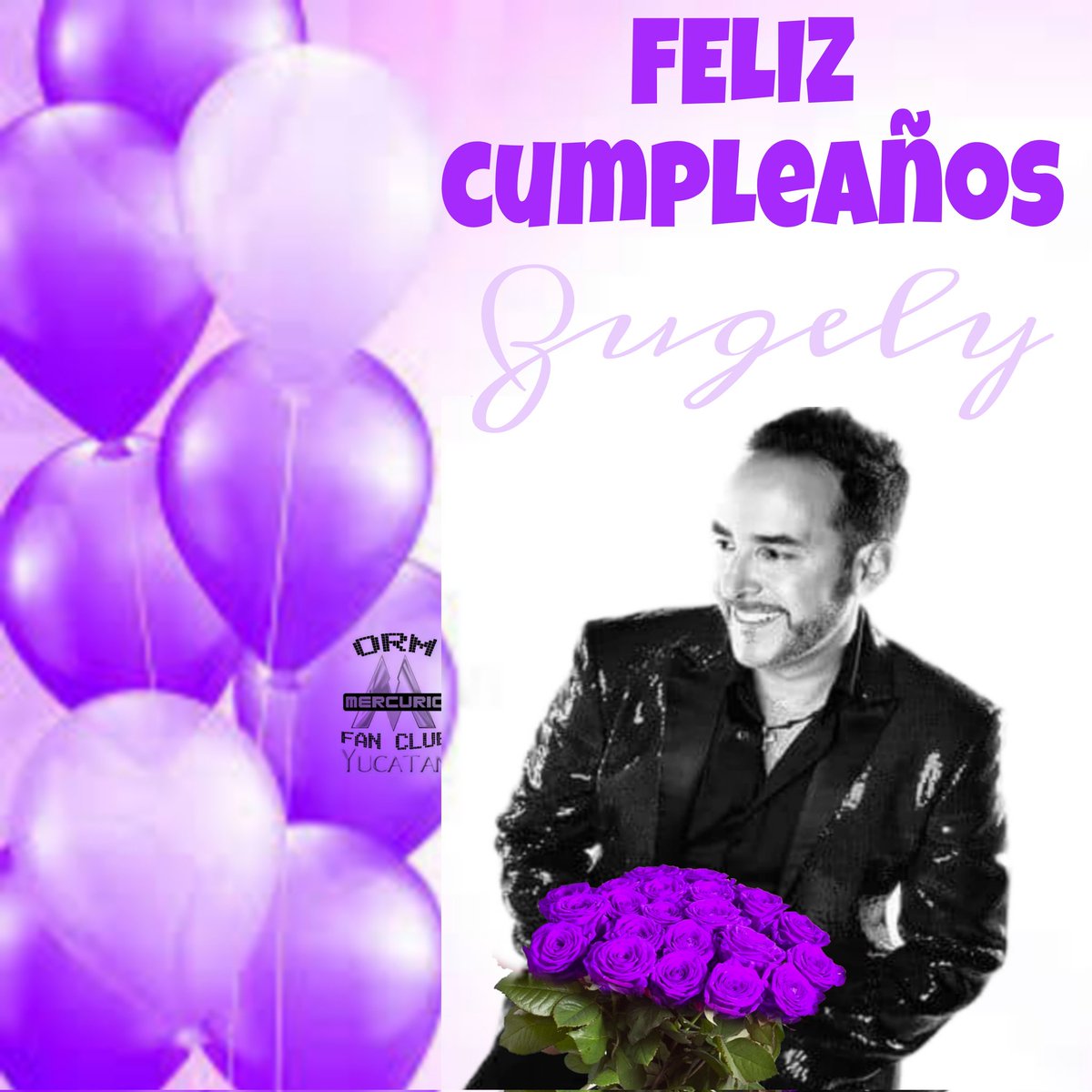 ORMYucatan's tweet photo. Hoy estamos de fiesta, es el cumpleaños  de @kuki35lef parte del staff del club, y de parte de todas las @ORMYucatan le deseamos un feliz cumpleaños 🎂🎉 y  le mandamos un fuerte abrazo 💜😘 #hectoressupreferido  @OficialHector @GrupoMercurio #hector  #felizcumpleañoszugely 🎂🎉 https://t.co/MOYbqwX3Hc
