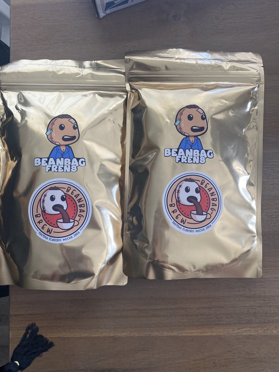 DizdaisW's tweet photo. @beanbagfrens we got our coffee yesterday and i can’t wait to make a pot for me and @JPEG_CREG today! And it’s local for us!!! https://t.co/c4eiVQmktM