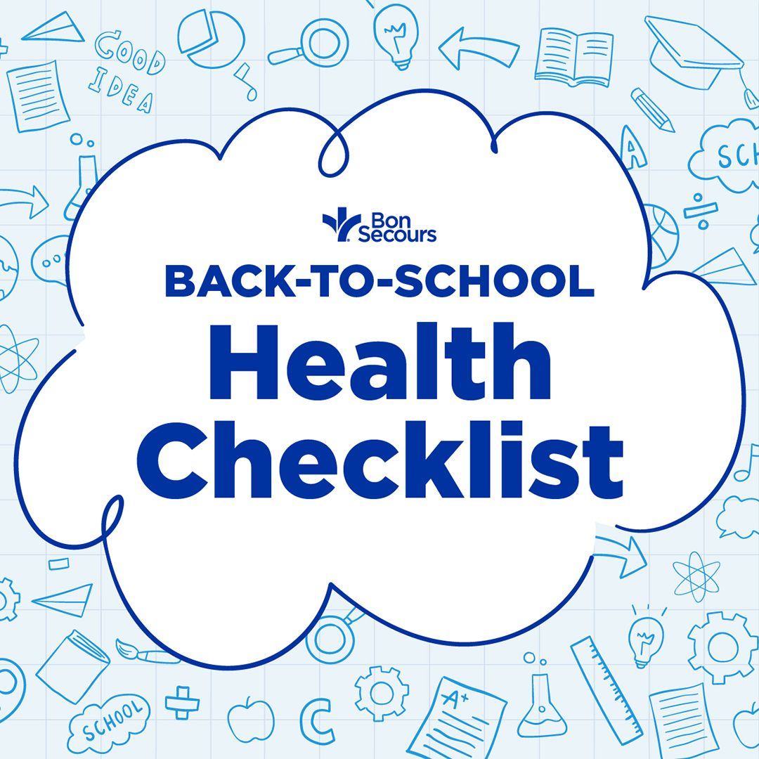 BonSecours's tweet photo. Checking off your child’s back-to-school list? Make sure the new school year gets off to a great start with these to-dos for their health and well-being!
#BackToSchoolChecklist #BackToSchool2022 https://t.co/wYEuchlcTg