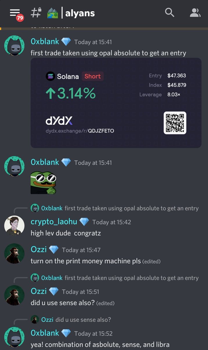 First Trade. First win. 
Building 🛠