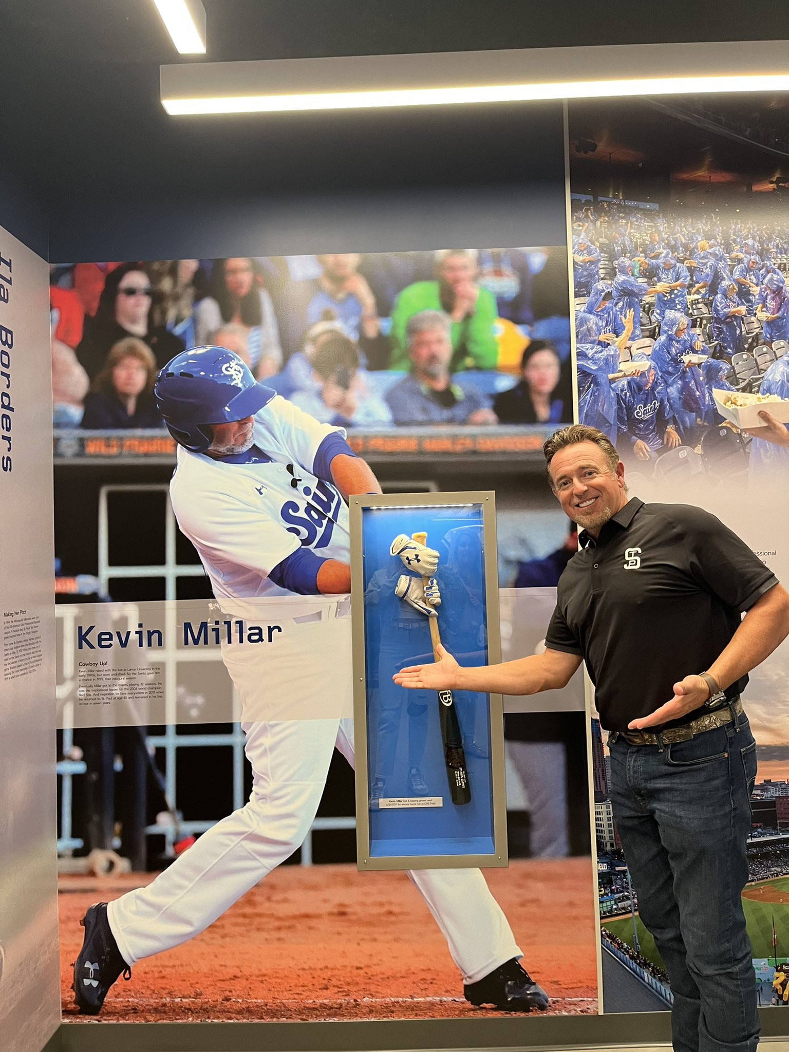 Kevin Millar on X: An absolute honor and blessing and thank you to the  @StPaulSaints for the jersey retirement and 1st class organization. 1993  never drafted and gave me a shot to