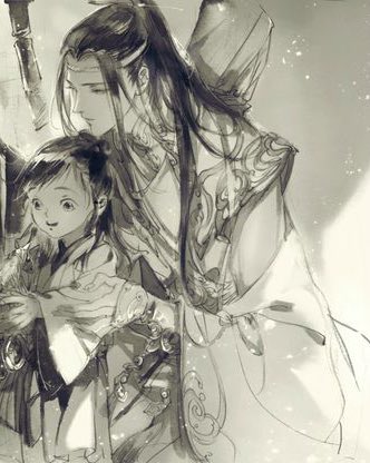 azhanxian's tweet photo. Feliz dia dos pais para o melhor pai de mdzs, Lan Wangji, que foi contra tudo e todos para adotar e dar seu próprio sobrenome para o A-Yuan. Eu e o Wei Ying temos muito orgulho de você ❤️ https://t.co/Q6EefZDSRL