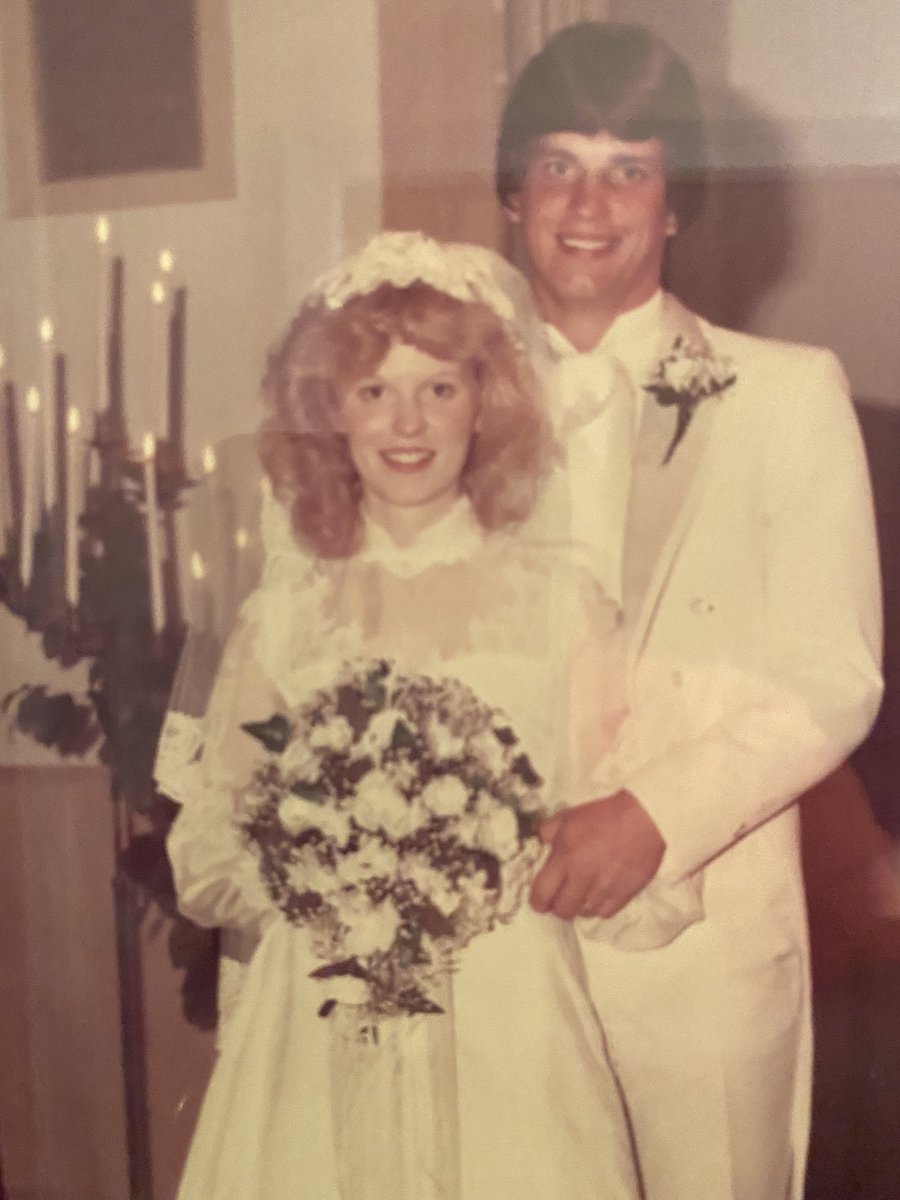 40 years ago today, God blessed me with a living and breathing P-31! She promised to love, honor and cherish me and she hasn’t missed a a day yet. I love you Laurie and so thankful that you chose me!