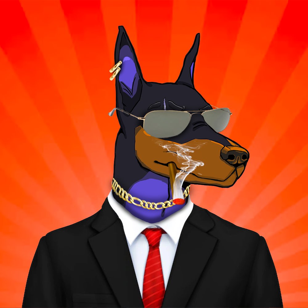 DoberMafia's tweet photo. The Dober Mafia!
🎛
A Global Gang of NFT Rulers! 
🎛
Floor Price .005 Eth 
🎛
Gas Free Polygon Chain
🎛https://t.co/Eh3CW0yP6K 
🎛
#nft #nftart #nfts #crypto #nftartist #digitalart #nftcommunity #nftcollector #cryptoart #ethereum #cryptocurrency #opensea 
@Opensea @Foundation https://t.co/7S0dlNrYzD