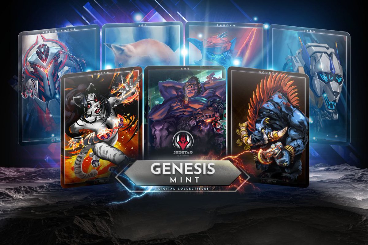 FGageanu's tweet photo. Is this is not cool art I don't know what to say.
Come tomorrow for a new character from Jedstar gaming.
@JEDSTAROfficial are setting high standards.
#JedstarGenesis #GenesisMint #Agora #AgoraMarketplace 
#nfts #nftshill #nftcommunity #nftart #nftartist
https://t.co/WZFK3aoKZk https://t.co/ko2x1A62Dn