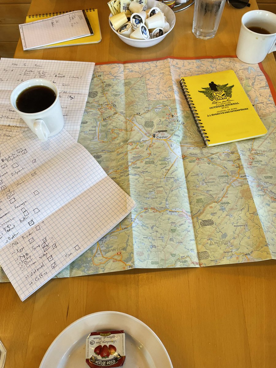 Final preparations best done over coffee #suitcamping