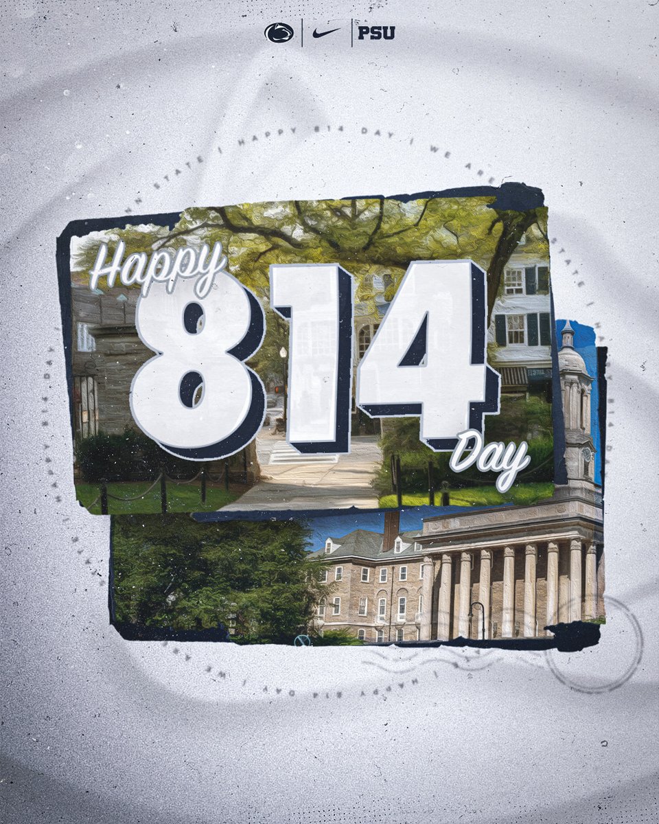 GoPSUsports's tweet photo. Happy 814 day Happy Valley💙            
#WeAre https://t.co/iOUuSQB2K9