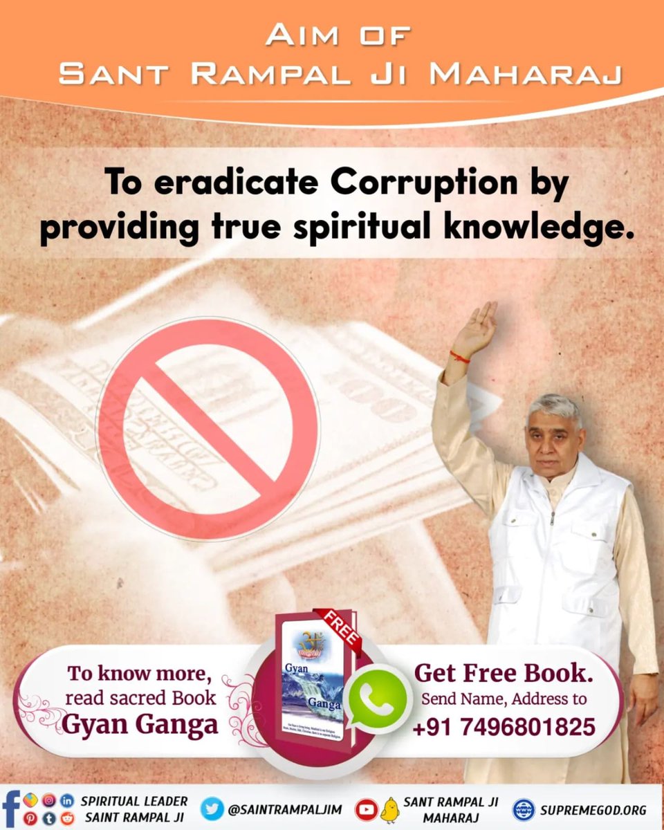 doll2_jyoti's tweet photo. #GodNightSunday
AIM OF SANT RAMPAL JI MAHARAJ

To eradicate Corruption by 
providing true spiritual knowledge.
⏩Must Read The spiritual  book "Gyan- Ganga" https://t.co/1ZsUiKUCRS