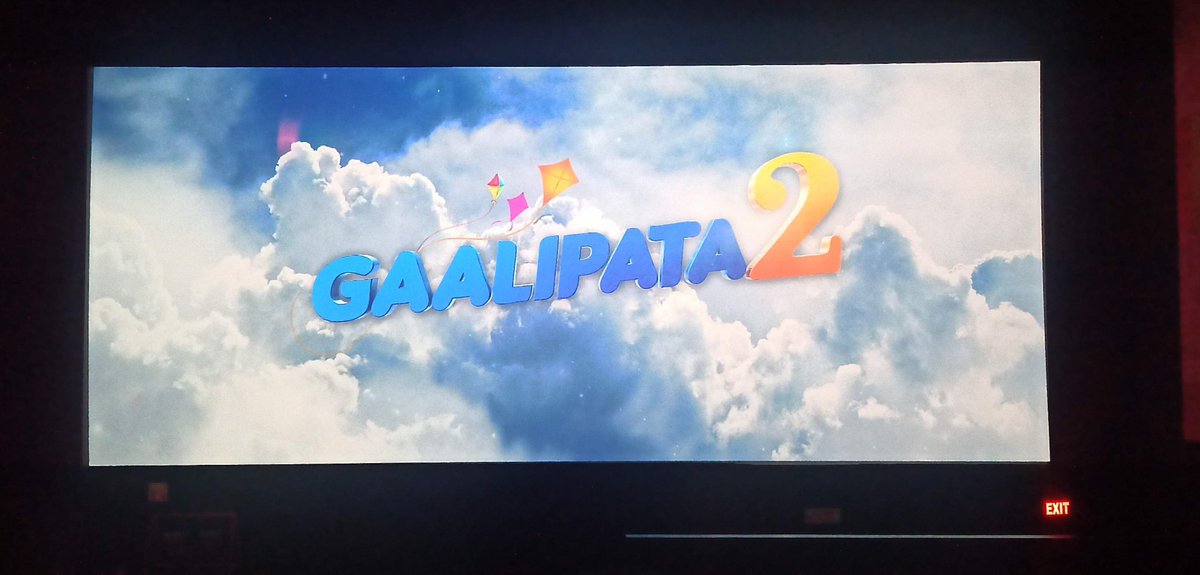 Gani-Yograj Bhat combo movies are very close to my ❤️ I was afraid if their 4 th movie would disappoint me considering their recent form. But #Gaalipata2 definitely didn't disappoint. It was a good entertainer for Today's sensibilities. As usual Gani❤️ was superb.